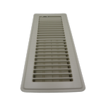 Accord 10 x 30cm Cream Metal Louvered Floor Vent