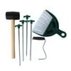 8pc Cockatoo Camping Tent Essential Kit w/ Net Bag - Green