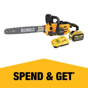 DeWALT 54V FLEXVOLT 50cm Chainsaw 9.0Ah Kit
