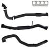 Ignite Exhausts Turbo Back For Nissan Gu Patrol 2.8l Td Wagon 3" Hotdog 409 Stainless Steel