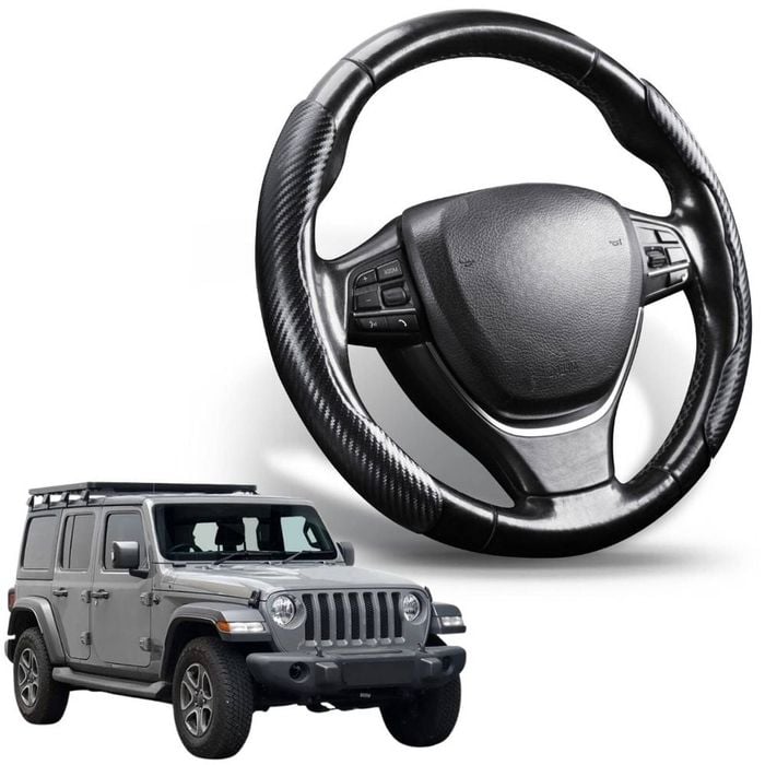 Segmented Steering Wheel Cover for Jeep Wrangler 2018 - Current (4-Door JL)