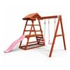 Hide & Seek Kids - Milo Swing Set - Pink Slide & Accessories