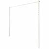 Austral 3.3m Surfmist Fold Down Clothesline Accessory Ground Mount Kit - Surfmist