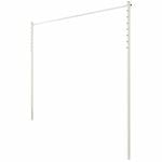 Austral 3.3m Surfmist Fold Down Clothesline Accessory Ground Mount Kit