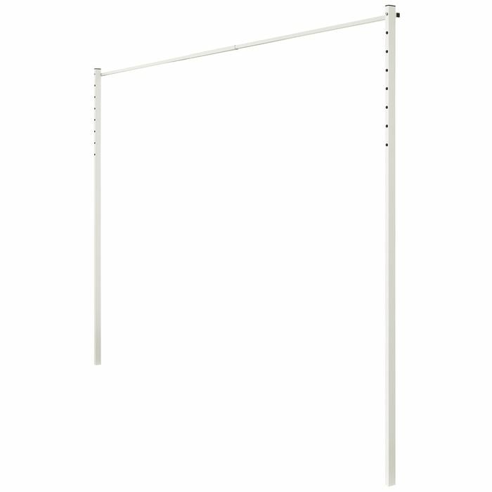 Austral 3.3m Surfmist Fold Down Clothesline Accessory Ground Mount Kit - Surfmist
