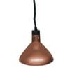 F.e.d Pull Down Heat Lamp Antique Copper 270mm Round  - Heat Lamps (hywbl09)