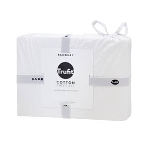 Bambury Tru Fit Sheet Set - White