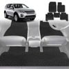 6D Diamond Car Floor Mats for Land Rover Discovery Sport 2014-2019-Ultimate Set-Black-Outback GT