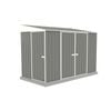 Absco Sheds 1.52 x 3.0 x 2.06m Woodland Grey Narrow Triple Door Garden Shed