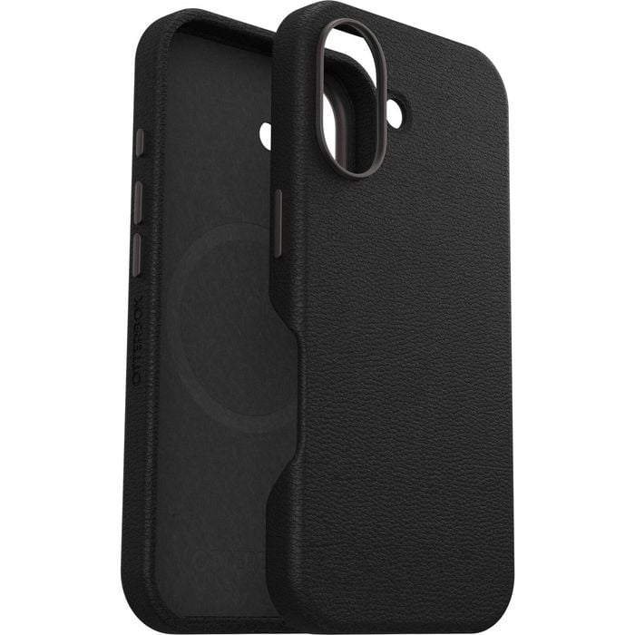 OtterBox Symmetry Cactus Leather CaseFor iPhone 16 - Noir Ash