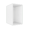 Lugna 768 x 450 x 580mm White Cabinet Shell