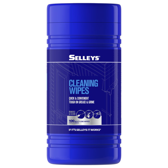 Selleys White Cleaning Wipes - 100 Pack