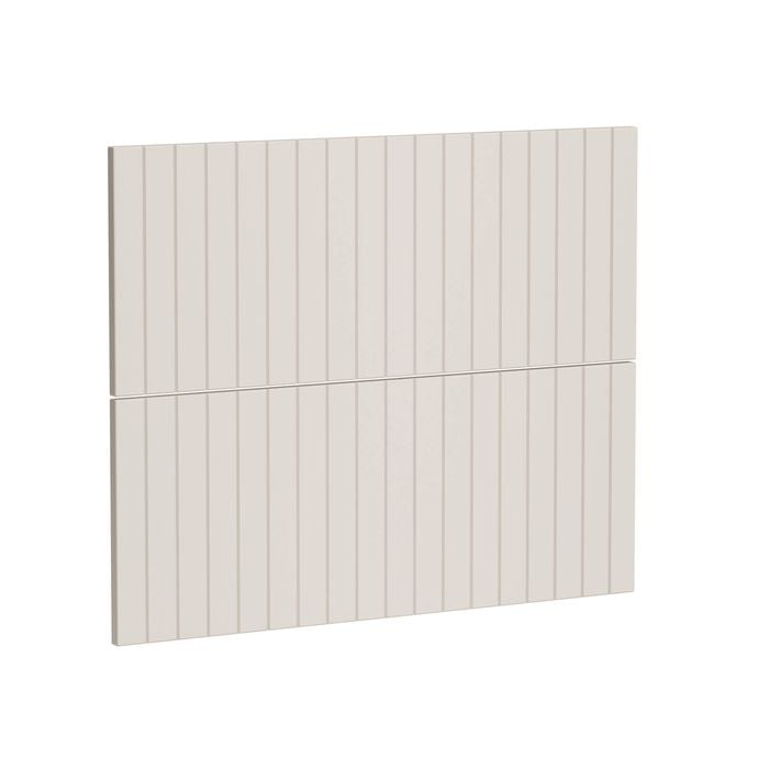 Kaboodle 900mm Cremasala V-Groove 2 Drawer Panels