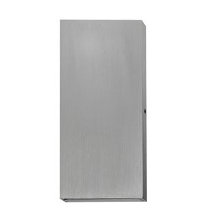CLA Lighting Pdl LED Exterior Wall Rectangular Up/Down Pillar Light IP65 Stainless Steel