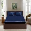 Ramesses Casablanca Premium Silken Touch Satin Fitted Sheet Combo Set