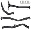 Ignite Exhausts Turbo Back For Nissan D22 Navara 3l 3" No Cat With Pipe 409 Stainless Steel