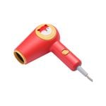 Baby Hair Dryer Gentle Heat Low Noise 400W Red