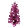 Mini Fuchsia Pre-Lit Christmas Tree
