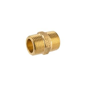 Brasshards 10mm Brass Threaded Hexagon Nipple LF