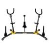 Hercules Alto/Tenor Soprano Saxophone/Flute/Clarinet Instrument Stand/Holder BLK