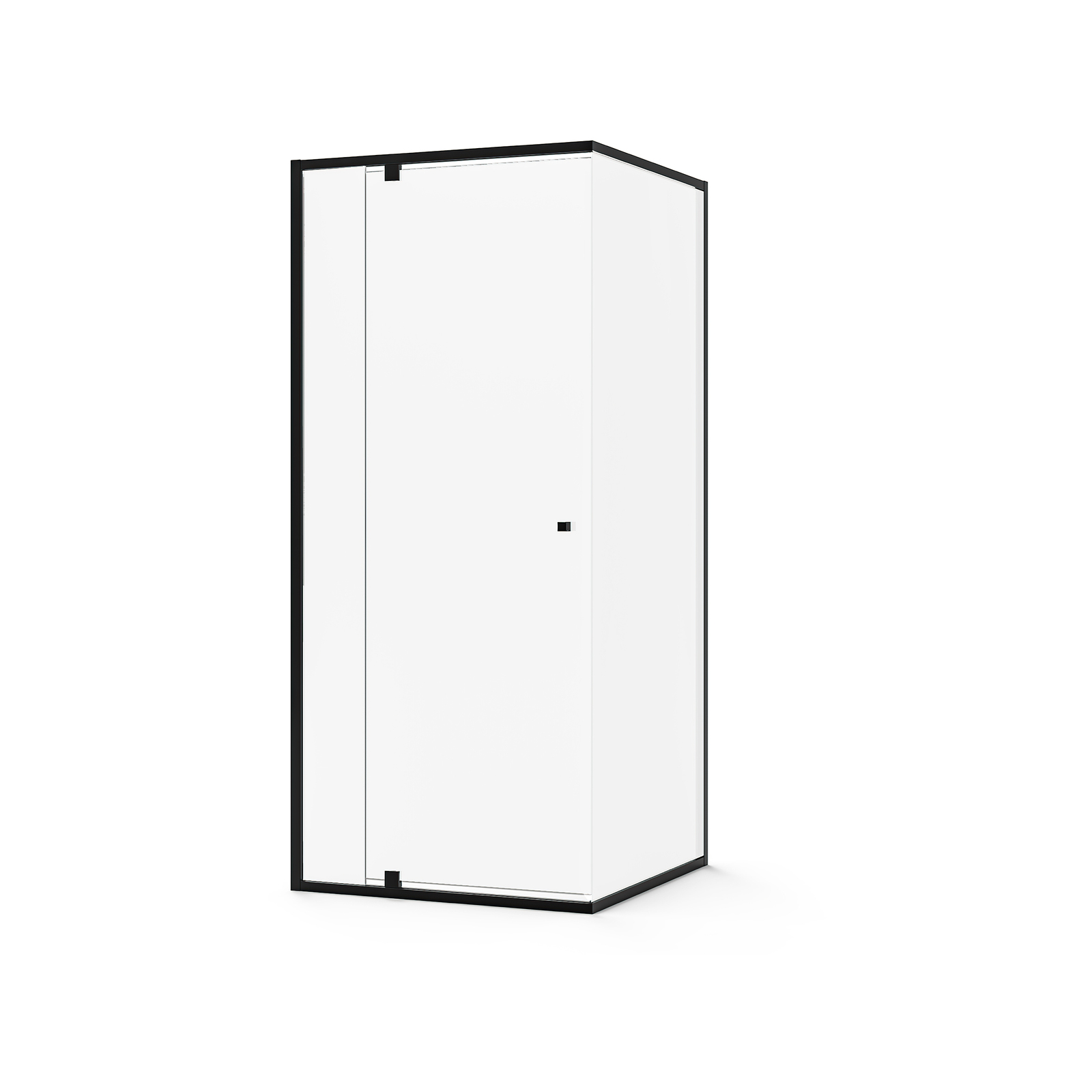 Mondella 900 x 1830mm Matte Black Semi Frameless Shower Screen Bunnings Australia