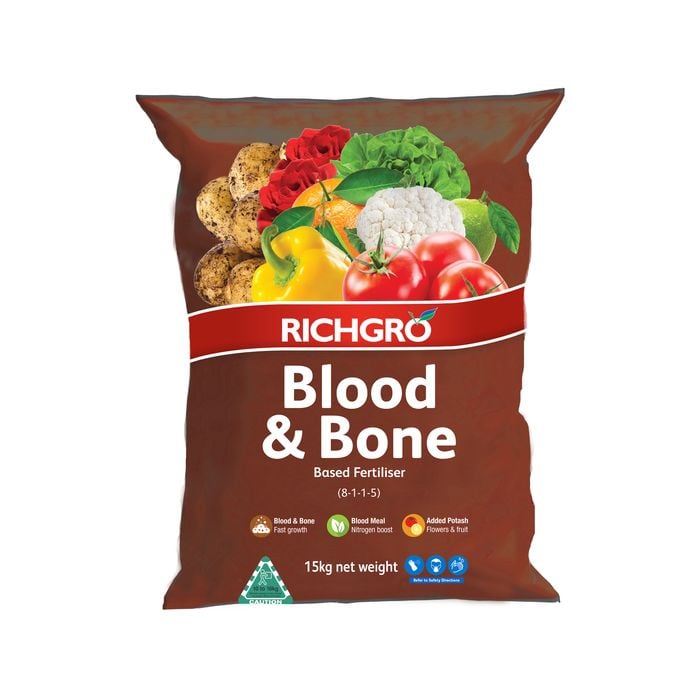 Richgro 15kg Blood And Bone Based Fertiliser