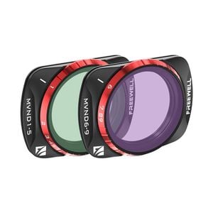 Freewell  2-pack Variable ND MIST Edition Filter Set for DJI Osmo Pocket 3 (VNDXMIST 1-5 & 6-9 Stop)