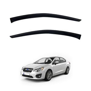 AUSGO Luxury Weather Shields For Subaru Impreza G4 Sedan 2012-2016 Weathershields Window Visors Wind Deflectors