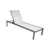 Hartman White Resort Stacking Sun Lounge