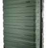 Pierre Cardin 4 Wheel Medium Hard-Shell Suitcase Travel Luggage 70cm Moss