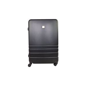 Small Abs Luggage Suitcase  3 Code Lock Travel Carry Bag Trolley Black