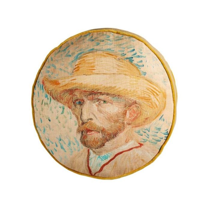 Bedding House X Van Gogh 45cm x 45 cm Beige Van Gogh Self Portrait Cushion