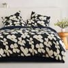Dreamaker Ezra Printed Quilt Cover Set Navy King Single