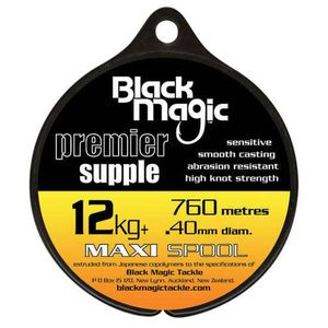 Black Magic Premier Supple Monofilament Fishing Line 12kg+ (760m)