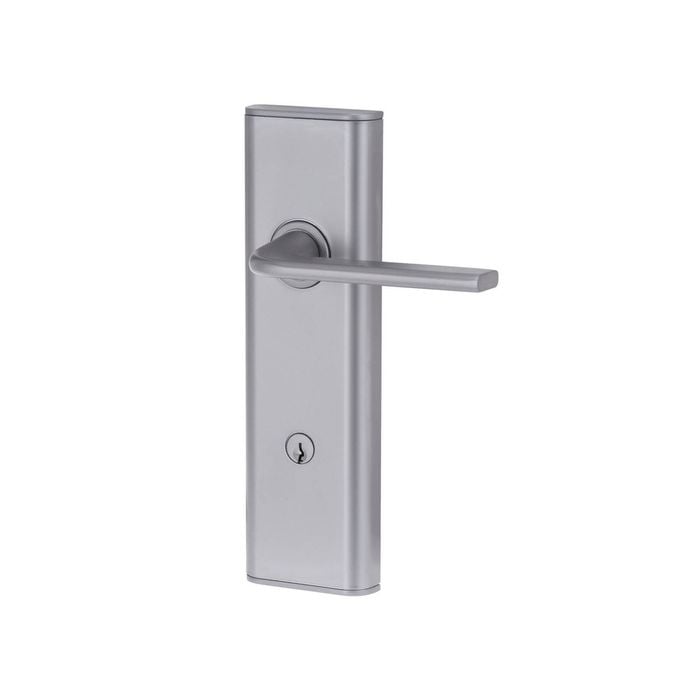 Lockwood Satin Chrome Pearl Nexion Vision Glide Entrance Lockset