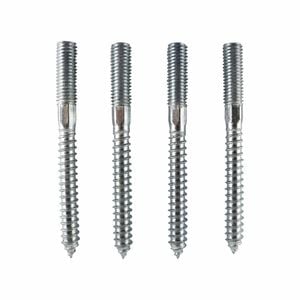 Everhang M10 x 100mm Zinc Plated Hanger Bolt - 4 Pack
