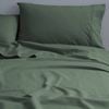 Canningvale King Single Cozi Cotton Sheet w/ Pillowcase Set - Spruce