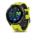 Garmin Forerunner 965 Carbon Grey DLC Titanium Yellow/Black Band
