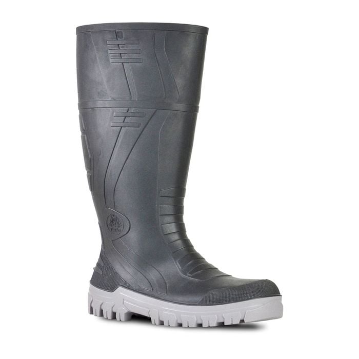 Bata Jobmaster Size 12 Black/Grey Safety Gumboot