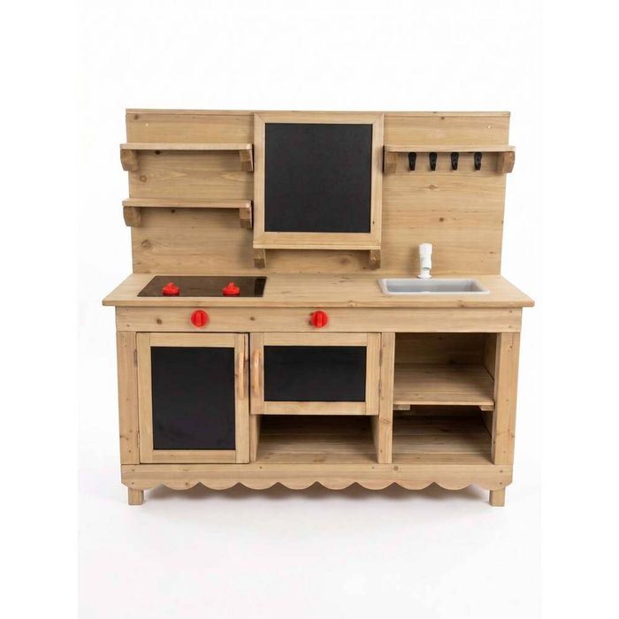 Hide & Seek Kids Mud Kitchen Molly with Stove Top