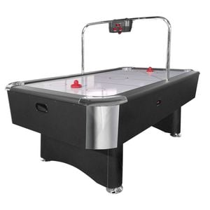 Leaf Living Airmax Ah19 7ft Air Hockey Table With Bridge Electronic Scoreboard