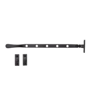 Delf 250mm Matt Black Casement Stay