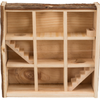 Yes4pets Natural Wooden Hamster Maze Garden Decor