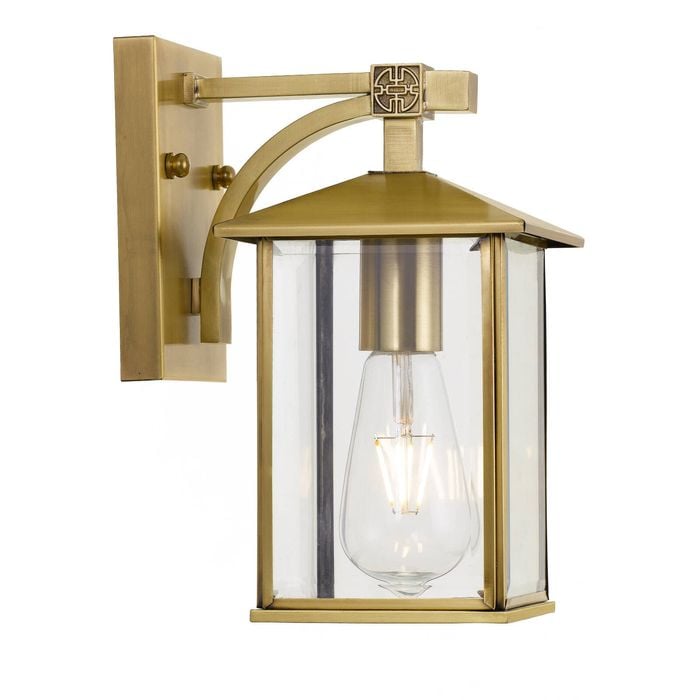 Telbix Brass Coby 15 Exterior Wall Bracket