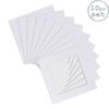 10x Picture Photo Mounts - To Fit Frame Size 6 X 6" For Image Size 4 X 4"