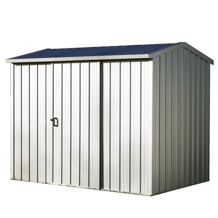 Duratuf Kiwi MK2 2.545 x 1.715m Zinc Garden Shed