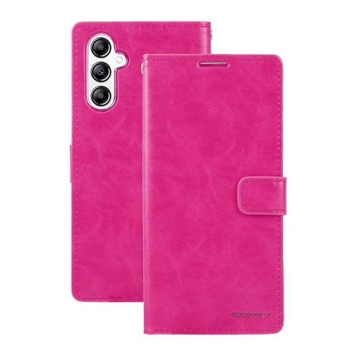 Goospery Bluemoon Diary For Galaxy A56 - Hot Pink