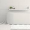 Ardor Toggle 50x80cm Bath Mat White