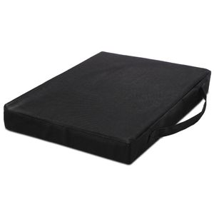 EQUIPMED Portable Padded Stadium Seat, Black