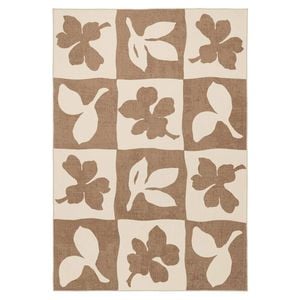 Loopsie-320cm X 230cm-perivale Printed Brown Washable Rug